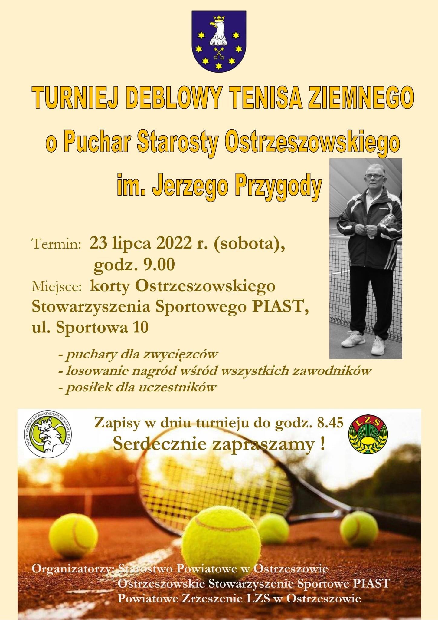 Turniej Deblowy o Puchar Starosty Ostrzeszowskiego im. Jerzego Przygody