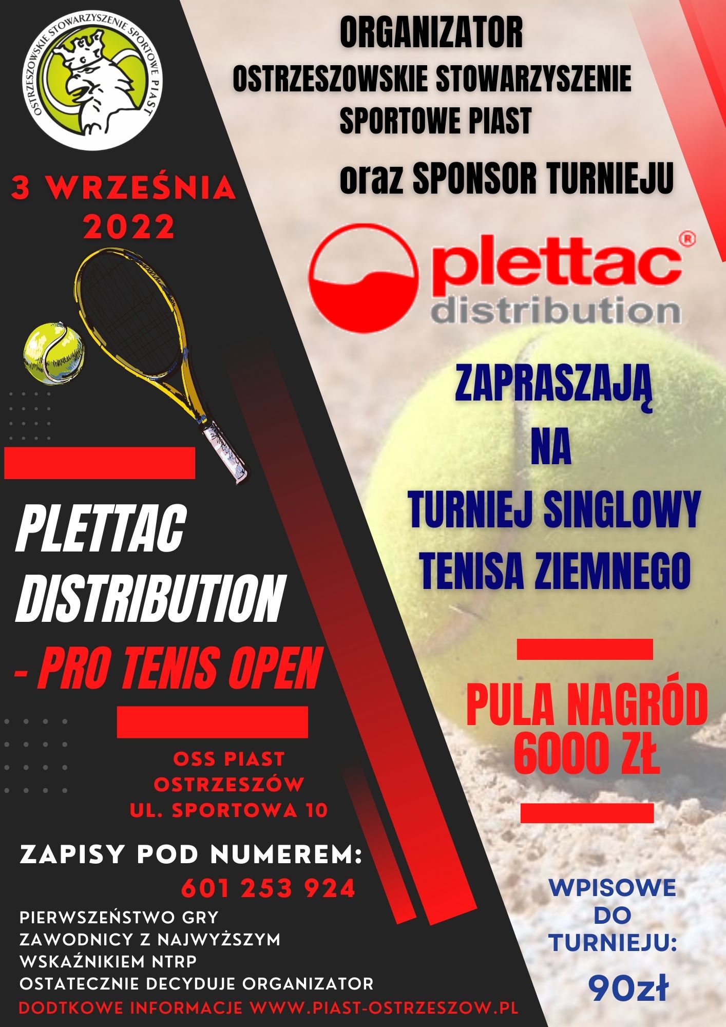 PLETTAC DISTRIBUTIO – PRO TENIS OPEN